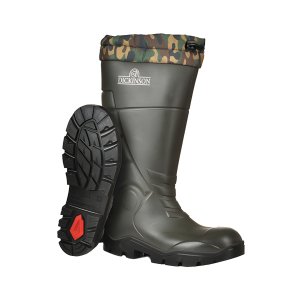 Dickinson Profesyonel Güvenlik ve İş Çizmesi Haki-Siyah Uzun